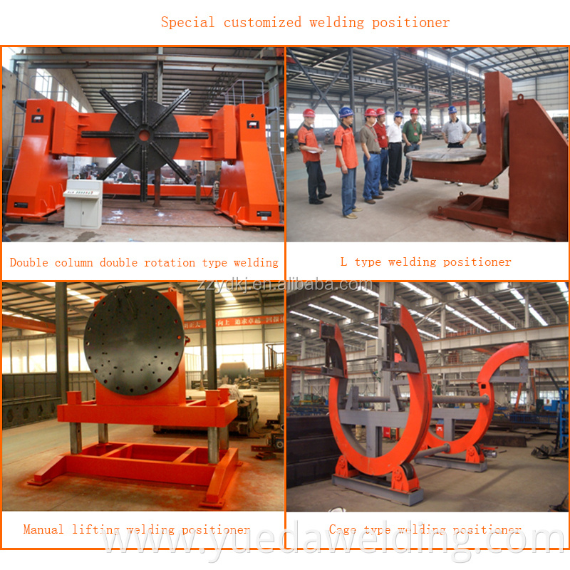China factory wholesale welding positioner welding rotatory table welding turntable
